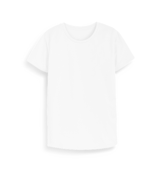 Arctic White Printed T-shirt Front