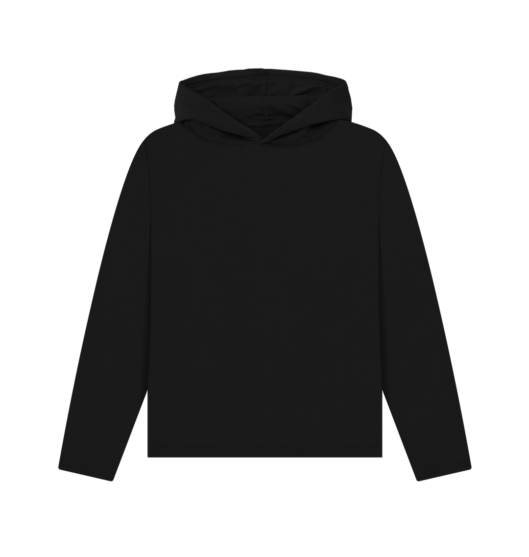 Black Recycled Hoody