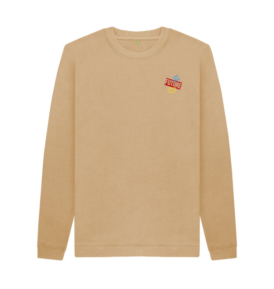 Sand For Future Sake Forest - Men's Crew Neck Sweater