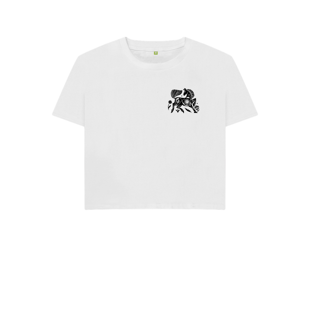 White Printed T-shirt