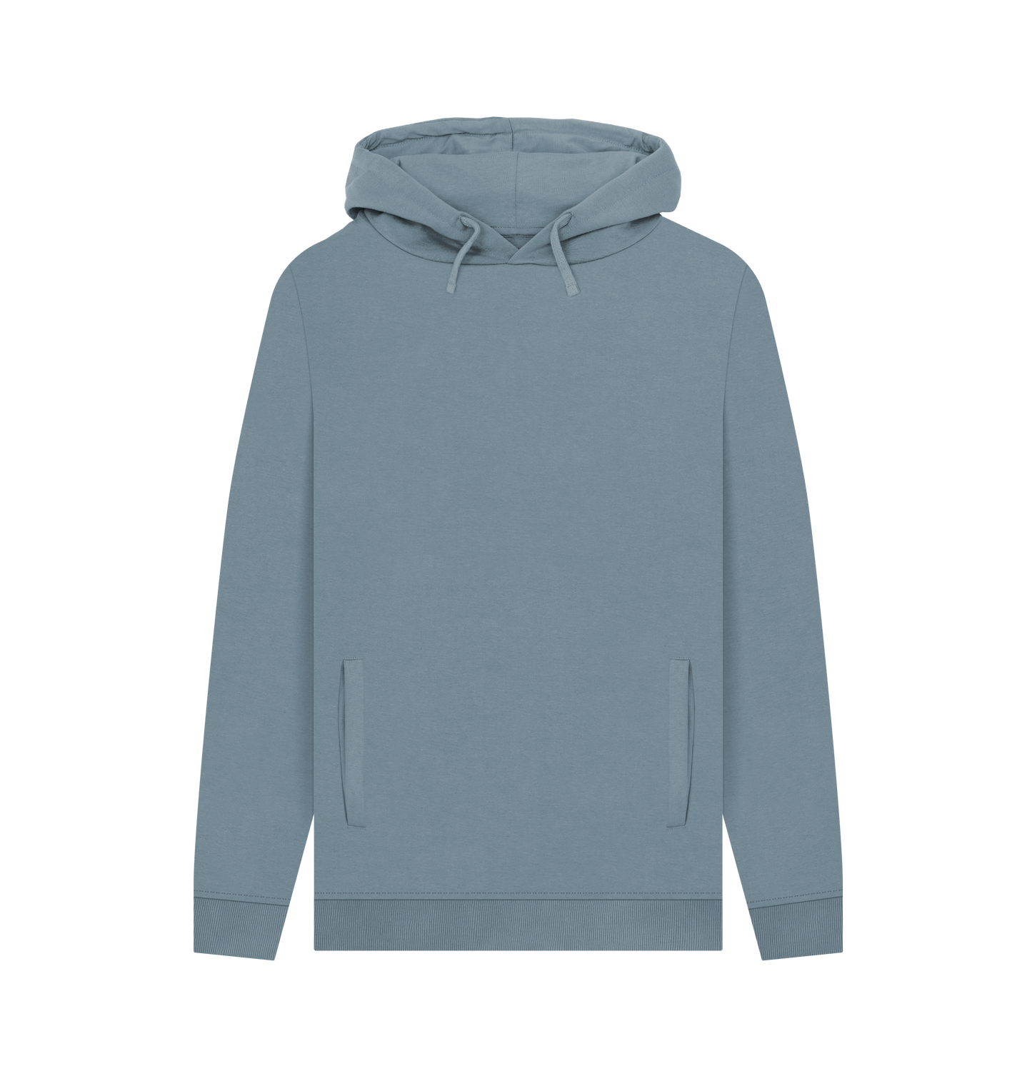 Stone Blue Printed Hoody