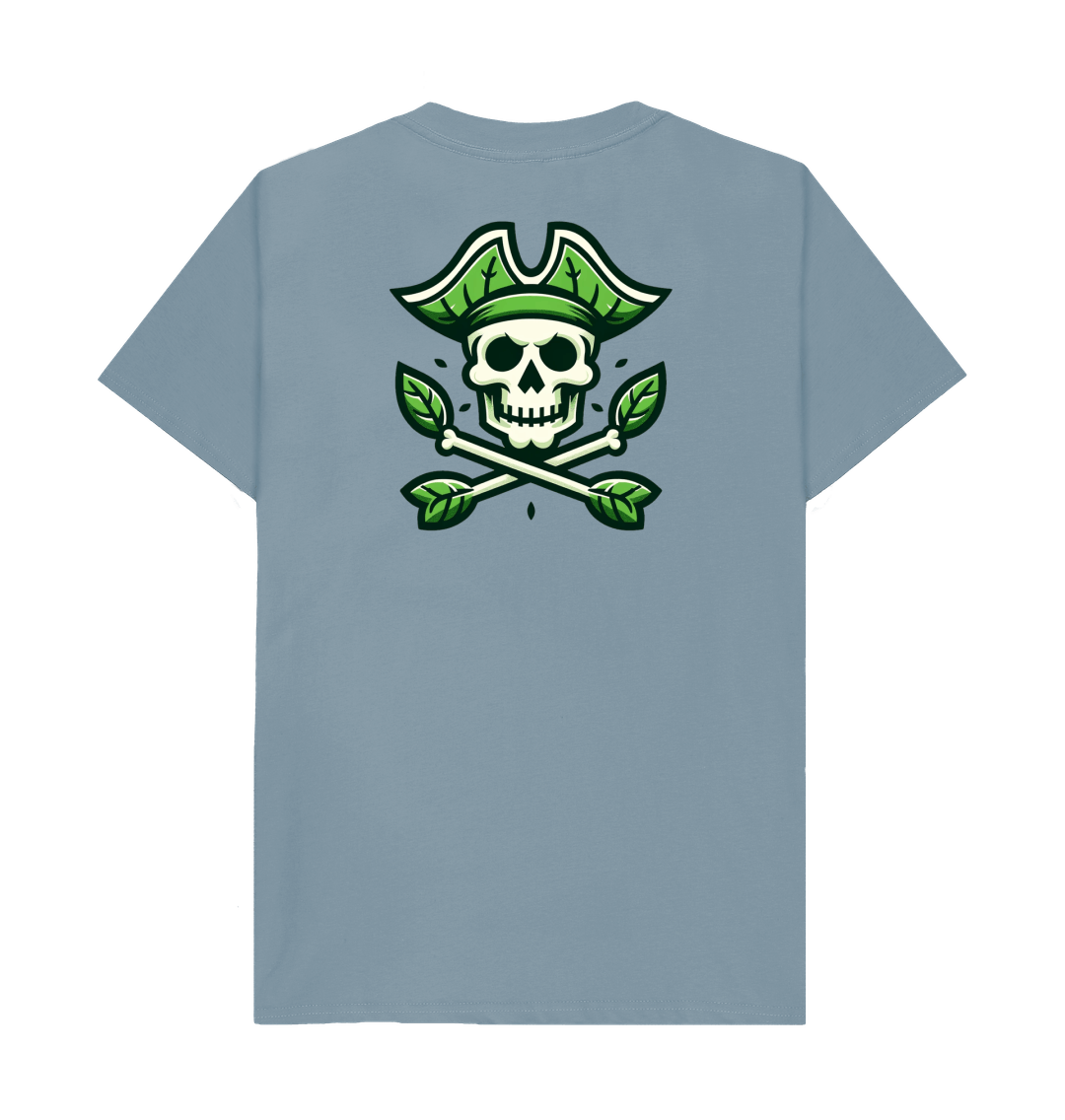 Stone Blue Printed T-shirt