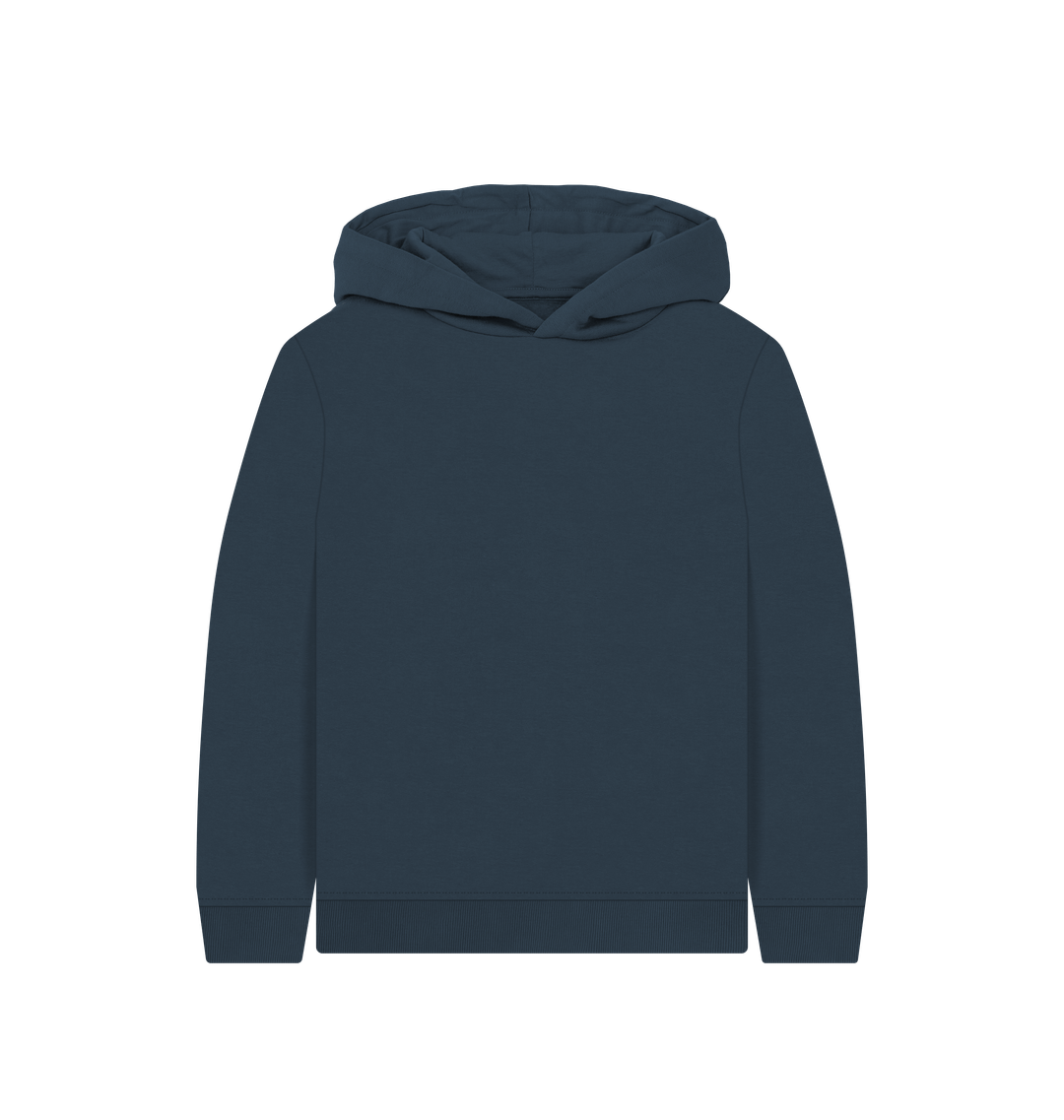 Dark blue hoodie with hood