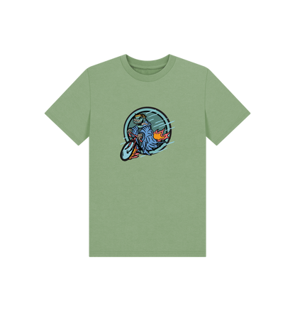 Sage Printed Kids T-Shirt Front