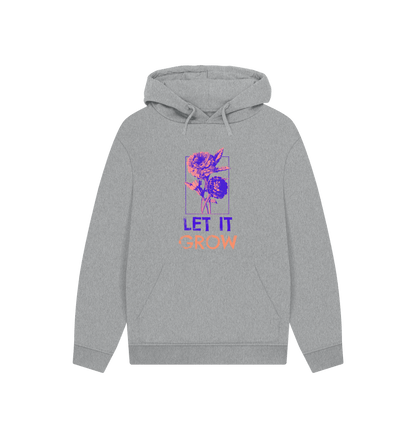 Athletic Grey Printed Hoody Front