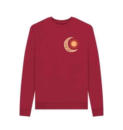 Cherry Autumn Sun - Women's Crewneck Sweater