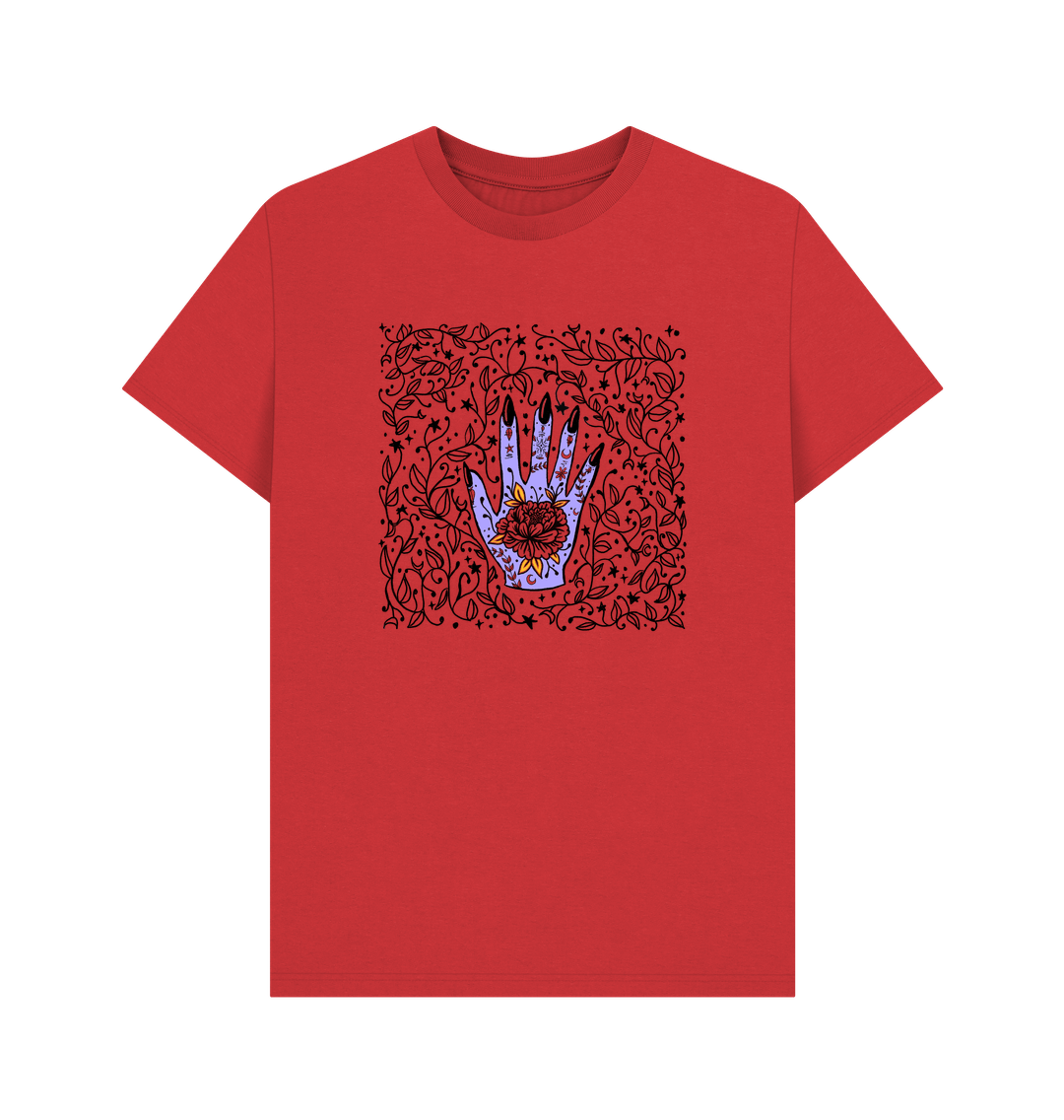 Red Printed T-shirt Front