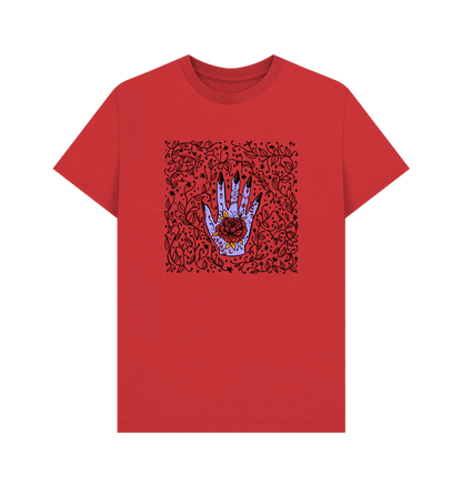 Red Printed T-shirt Front