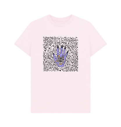 Pink Creepy Palm Reader - Women's Relaxed Fit Tee