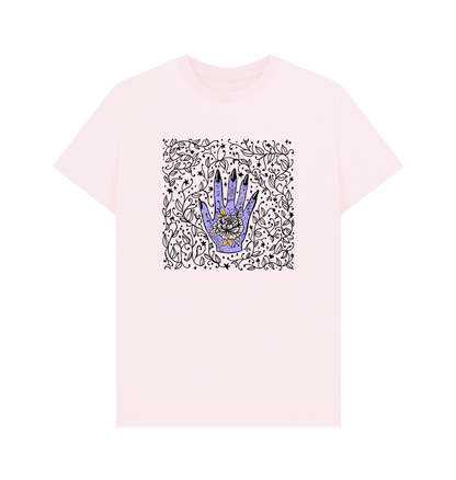 Pink Printed T-shirt Front