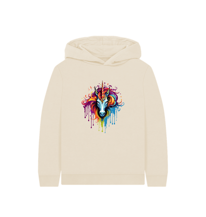 Oat Printed Kids Hoodie Front