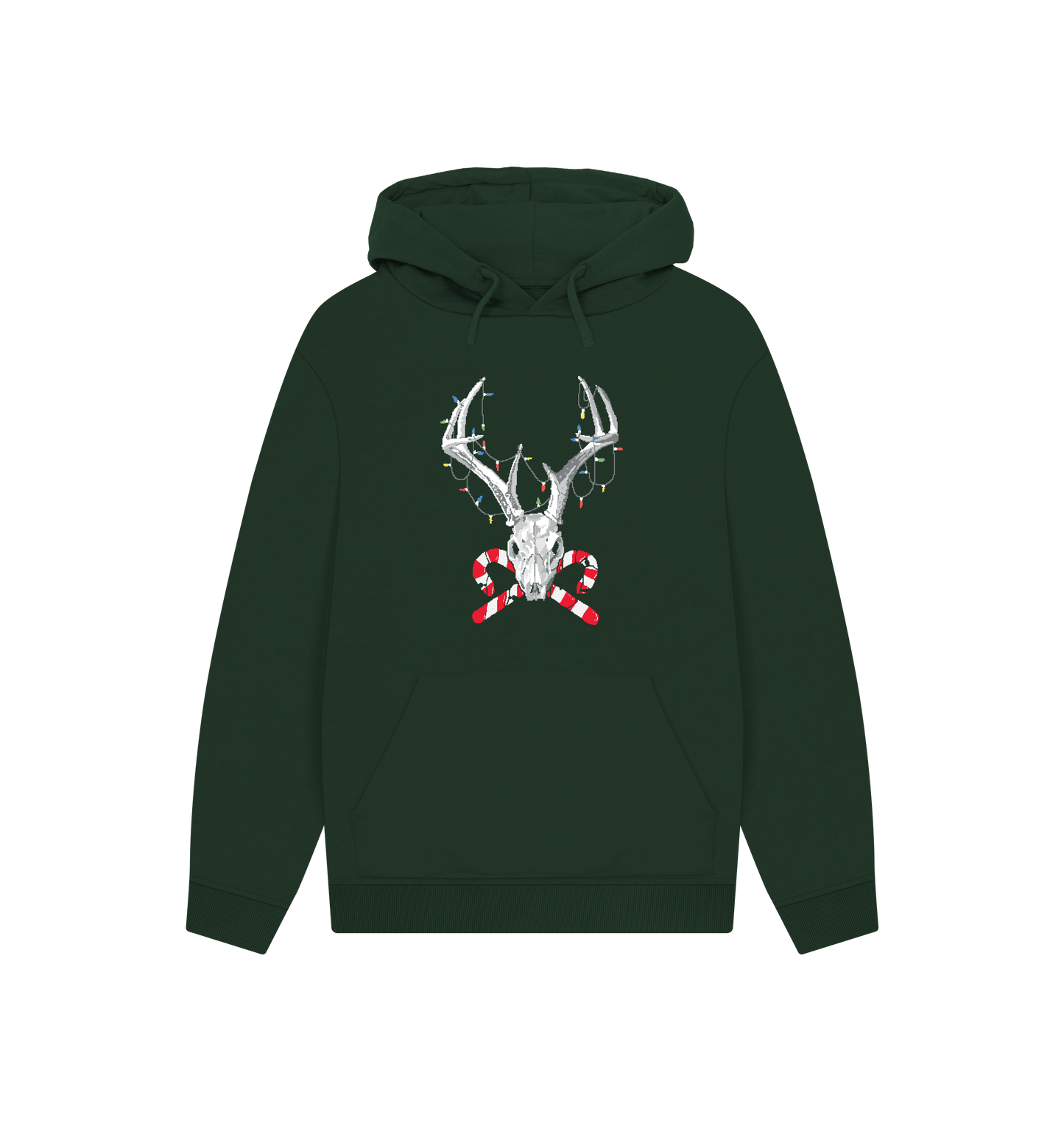 Evergreen Printed Hoody Front