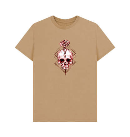 Sand Rose Skull - Men's Basic T-shirt