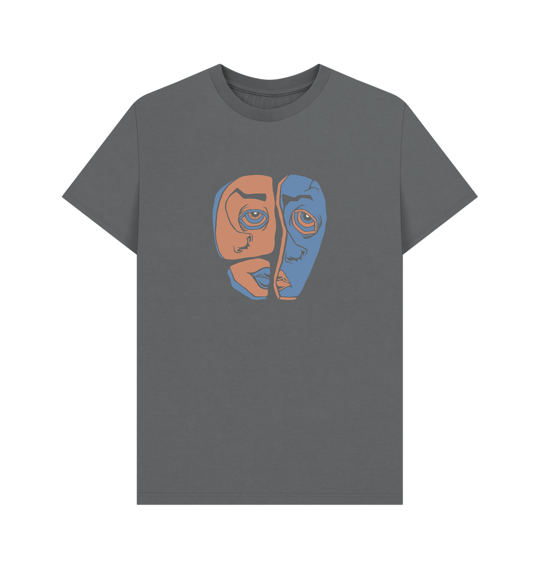 Slate Grey Mind Mending - Men's Basic T-shirt