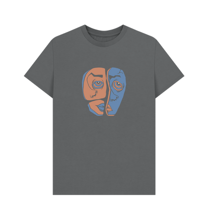 Slate Grey Mind Mending - Men's Basic T-shirt