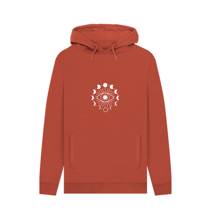 Rust Printed Hoody