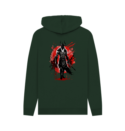 Evergreen Printed Hoody Back