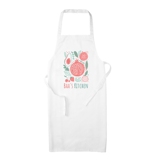 White Kitchen Apron