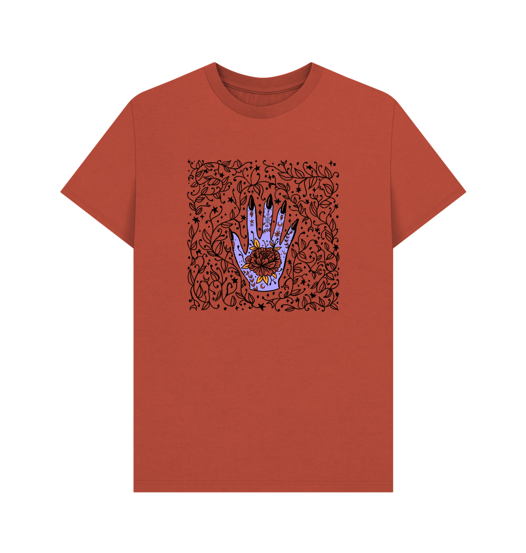 Rust Printed T-shirt Front