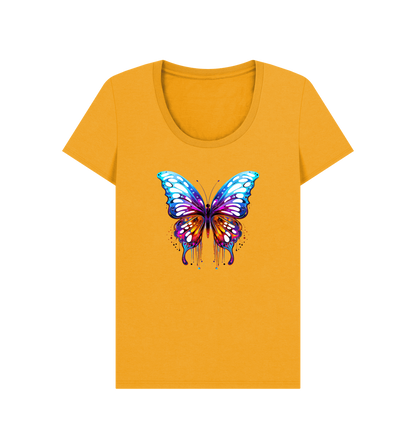 Mustard Printed T-shirt