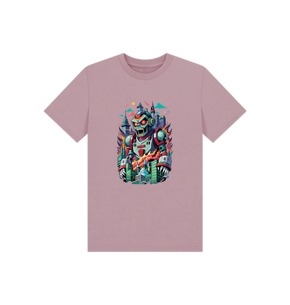 Mauve Printed Kids T-Shirt