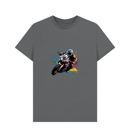 Slate Grey Printed T-shirt