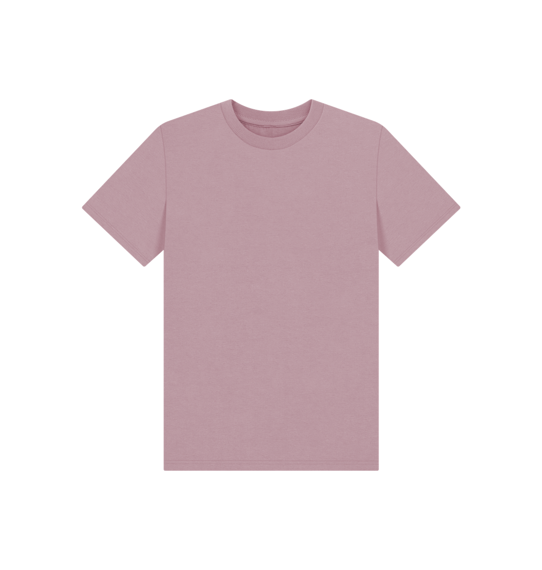 Mauve Plain Kids' Basic T-Shirt