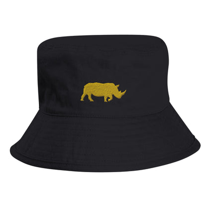 Graphite Grey Colour Rhino Organic Cotton Bucket Hat Beechfield B90N - Size S-M