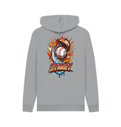 Light Heather Printed Hoody