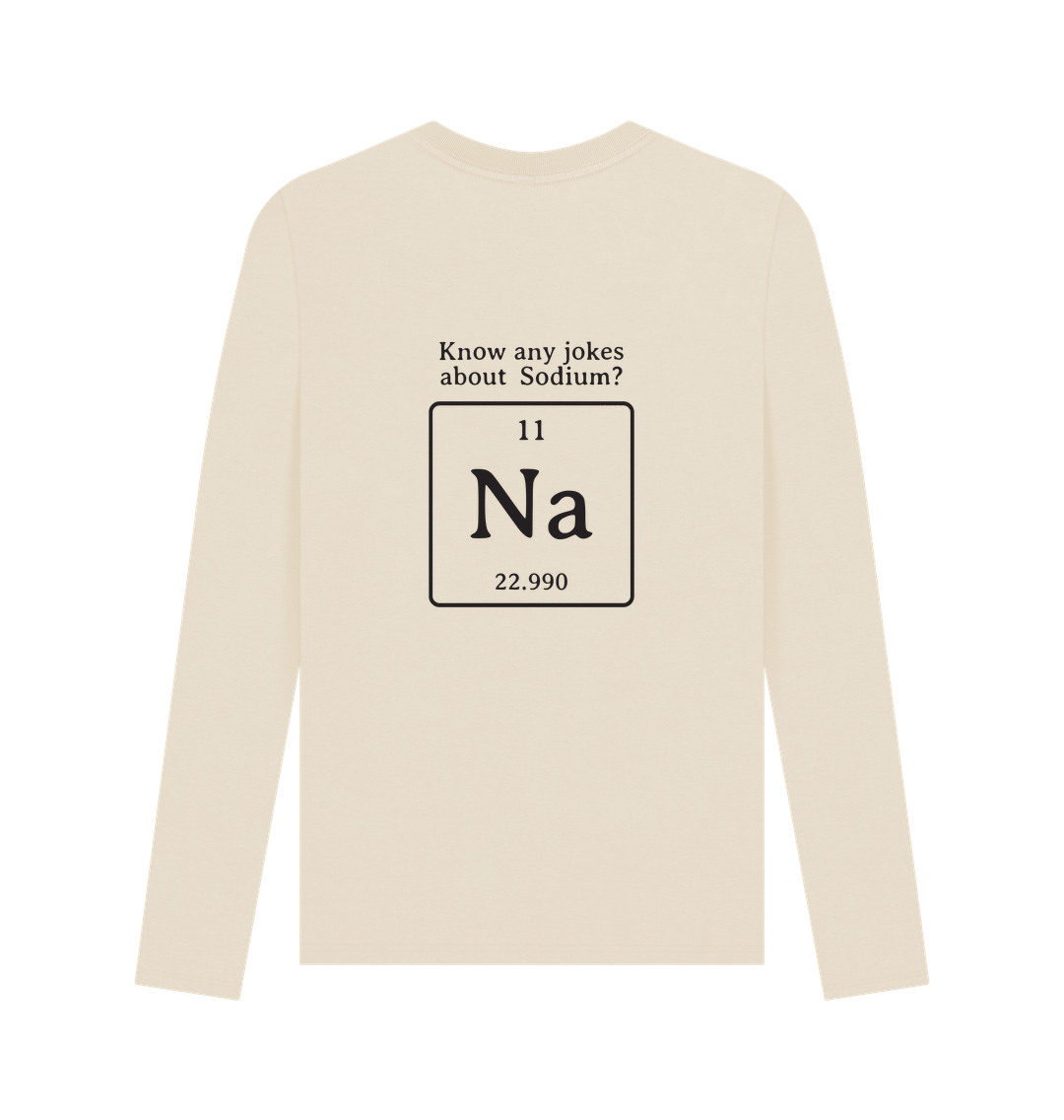 Oat Sodium Joke - Men's Long Sleeve T-shirt