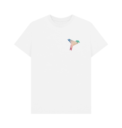White Printed T-shirt Front