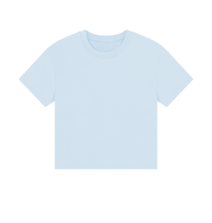Sky Blue Printed T-shirt