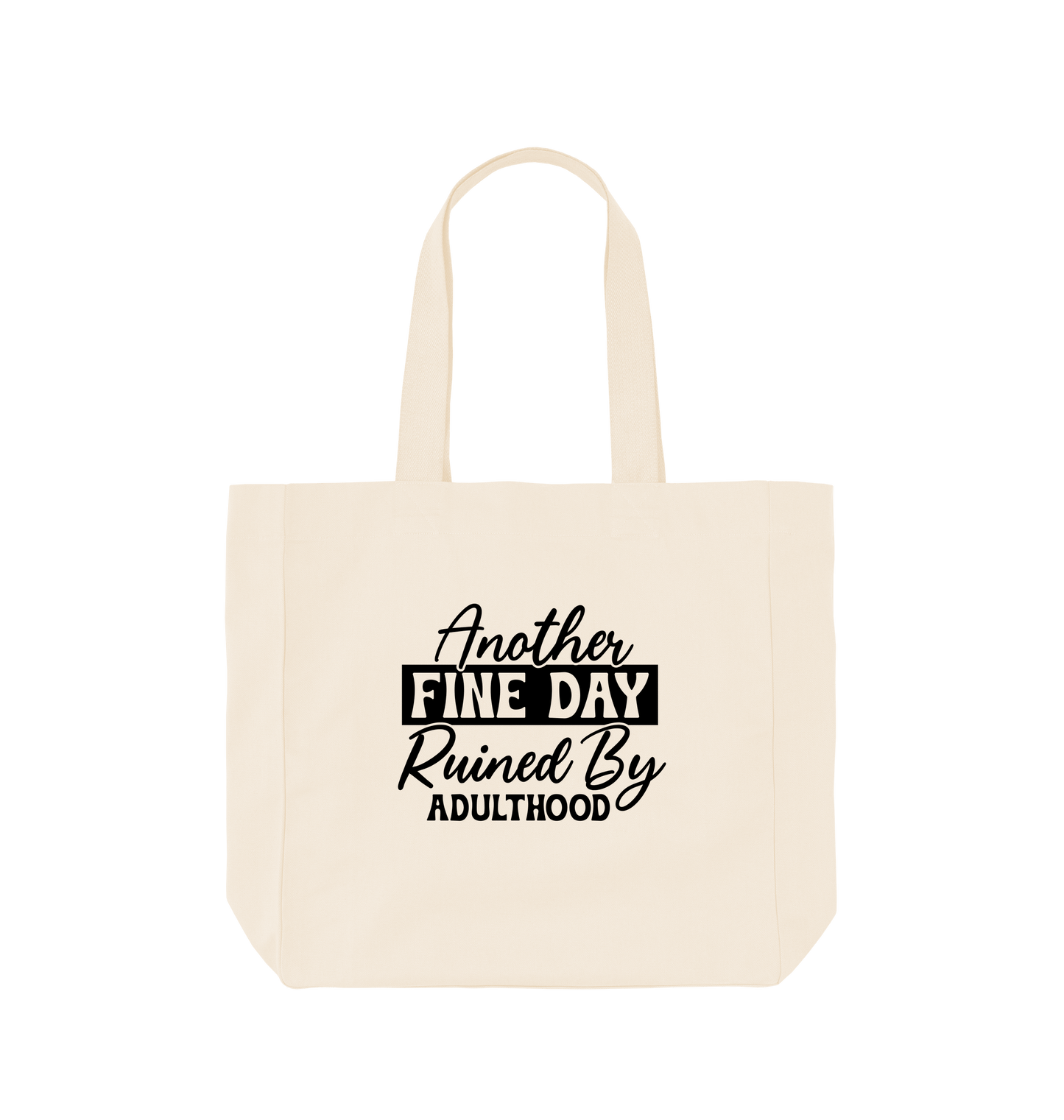 Natural Another fine day - Shopper Tote Bag