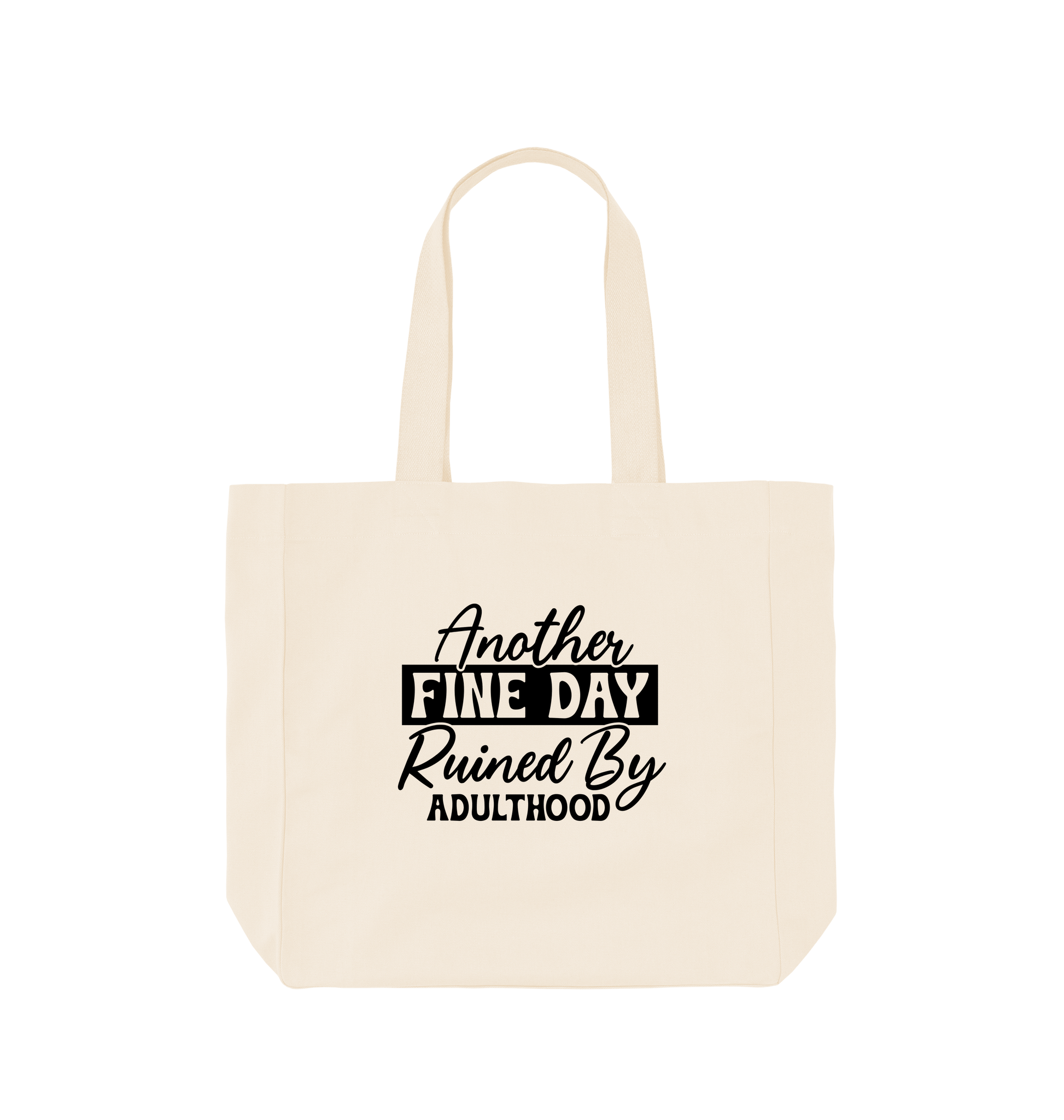 Natural Another fine day - Shopper Tote Bag