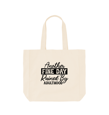 Natural Another fine day - Shopper Tote Bag