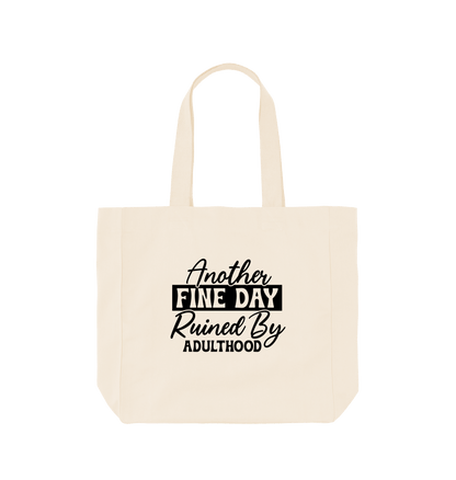 Natural Printed Bag