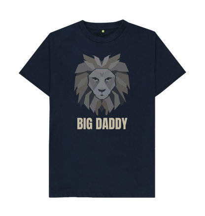 Navy Blue Printed T-shirt Front