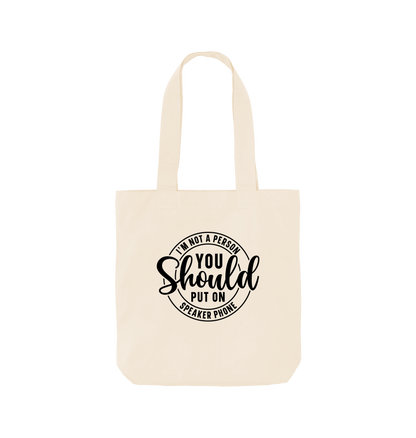 Natural Printed Bag