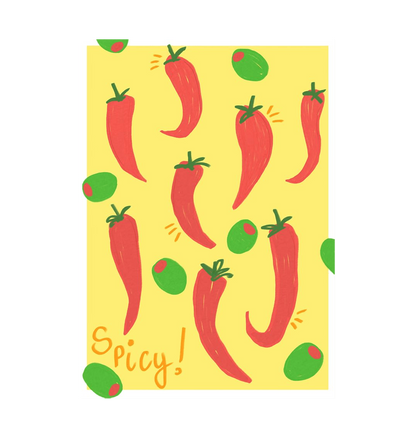 White Printed A3 Paper Front