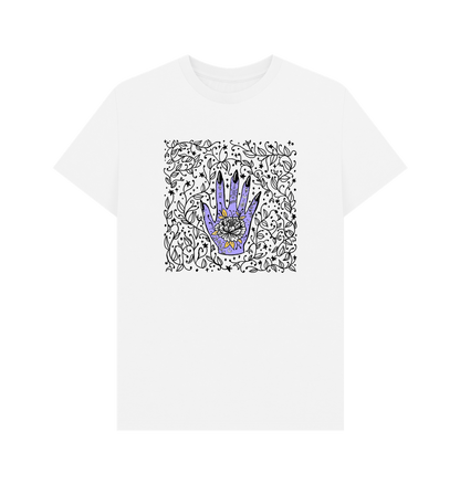White Printed T-shirt Front