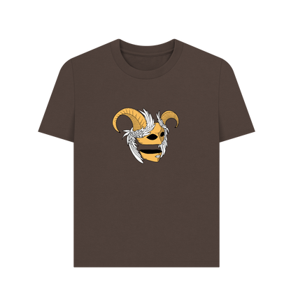 Chocolate Printed T-shirt Front