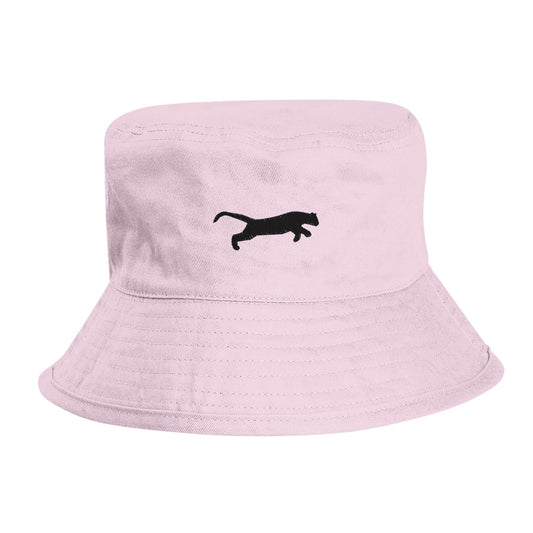 Powder Pink Colour Wildcat Junior Organic Cotton Bucket Hat Beechfield B90Nb - Size L-XL