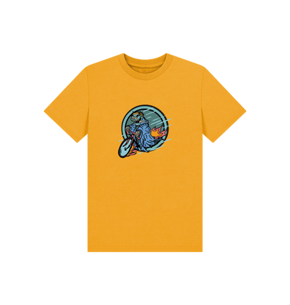 Mustard Monster Bike - Unisex Kids' T-Shirt