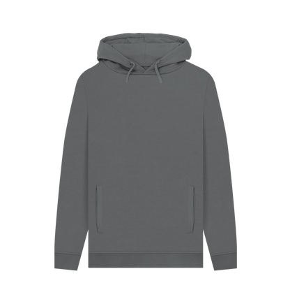 Slate Grey Printed Hoody Front
