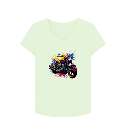 Pastel Green Printed T-shirt