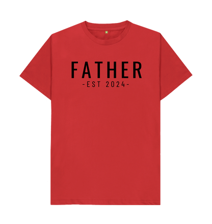 Red Printed T-shirt Front