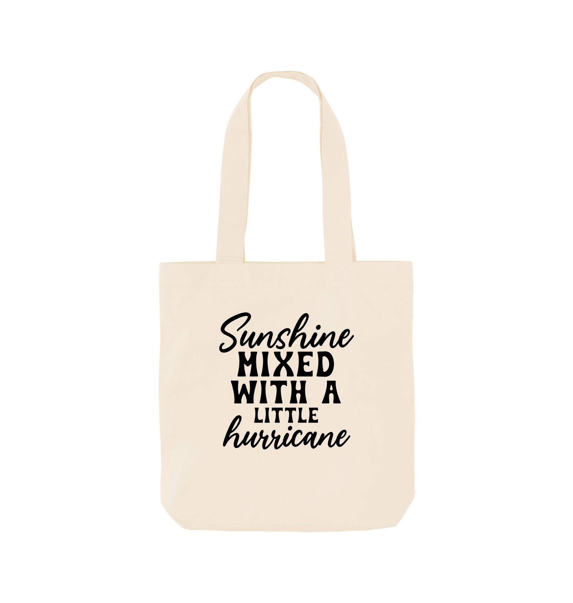 Natural Sunshine mixed with a little hurricane - Colour Tote Bag