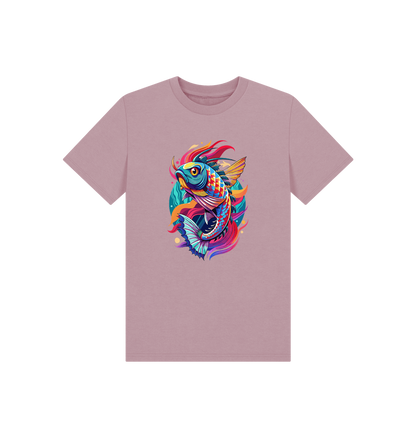 Mauve Printed Kids T-Shirt