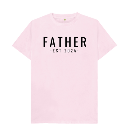 Pink Printed T-shirt Front
