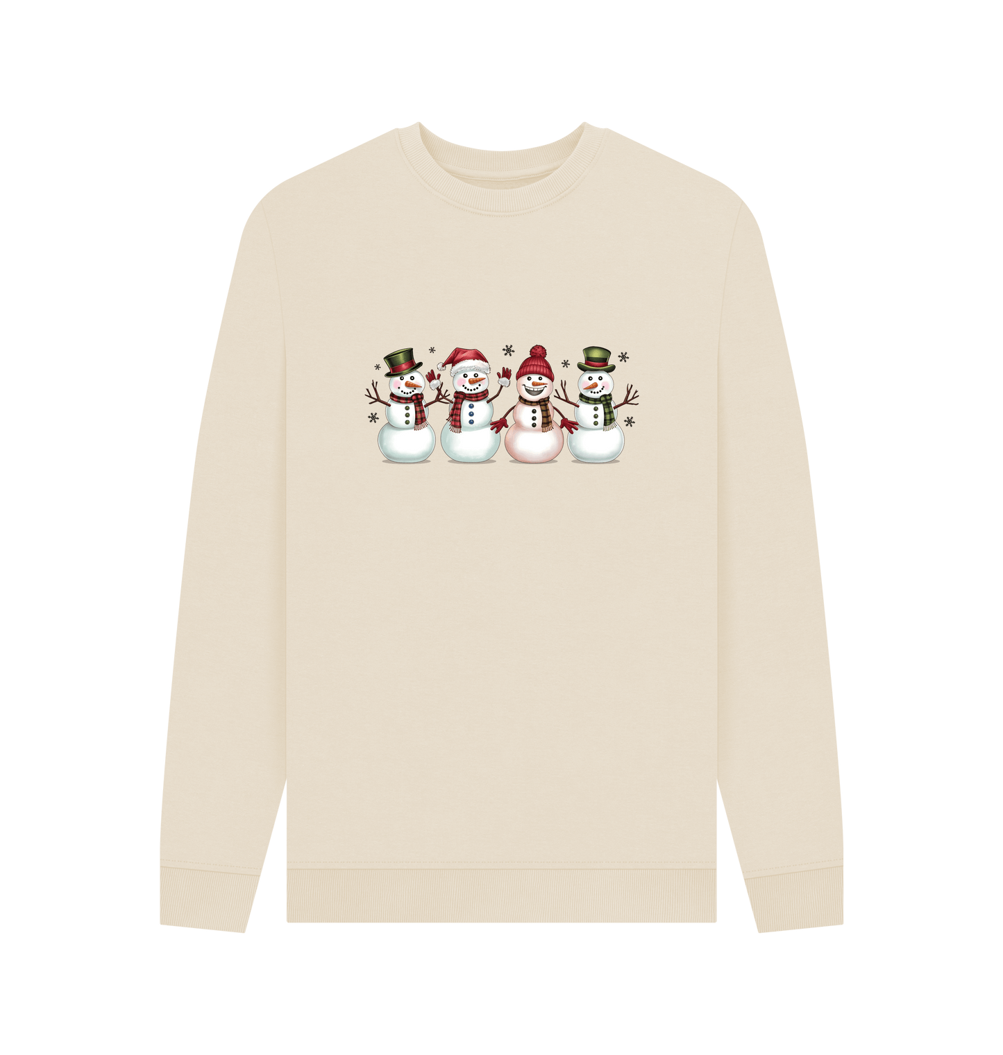 Oat Printed Sweater Front